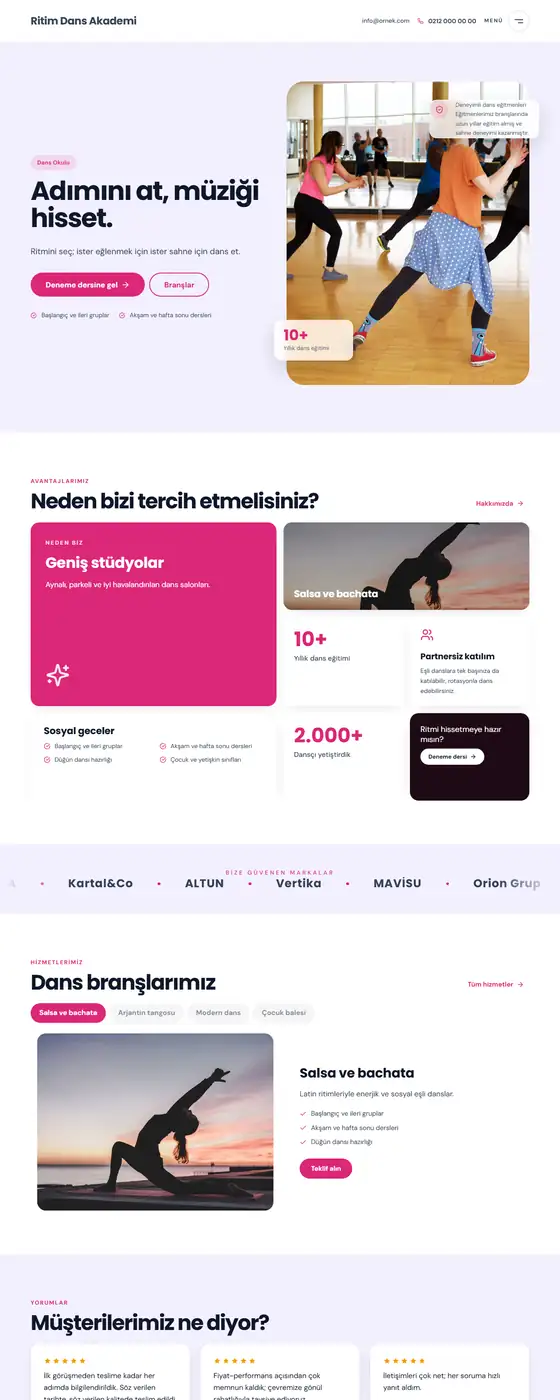Ritim Dans Akademi demo ekran görüntüsü