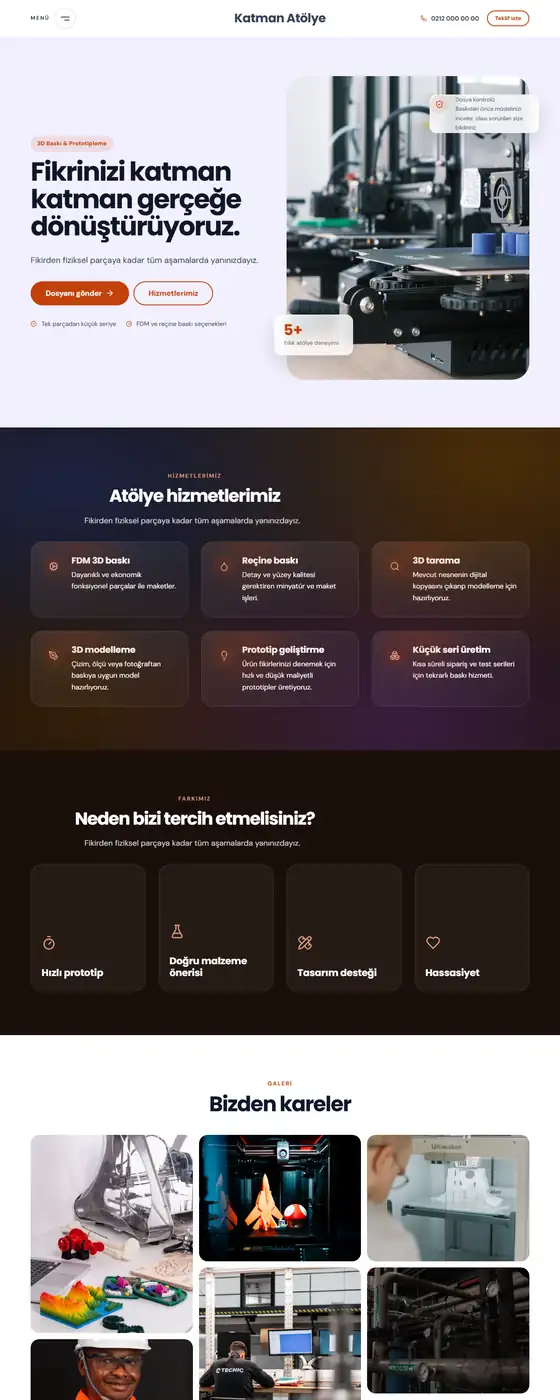 Katman Atölye demo ekran görüntüsü